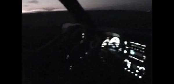  Sexy GF Sucks Dick While Boyfriend Is Driving